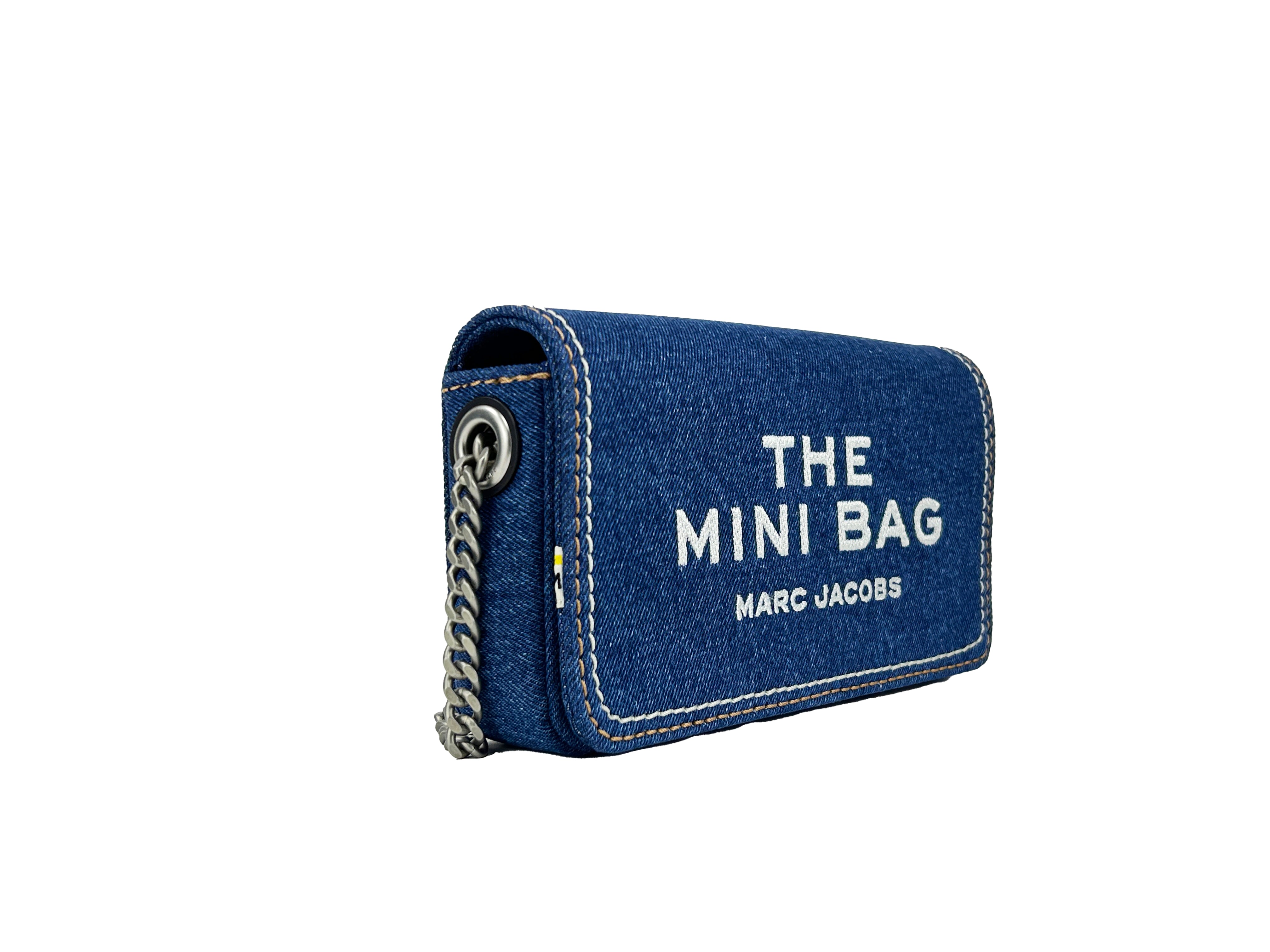Marc Jacobs The Mini Bag Denim Crossbody Bag – handmethebag.com