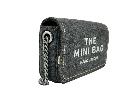 Marc Jacobs The Mini Bag Denim Crossbody Bag