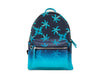 MCM Stark Palm Tree Leather Backpack Bookbag