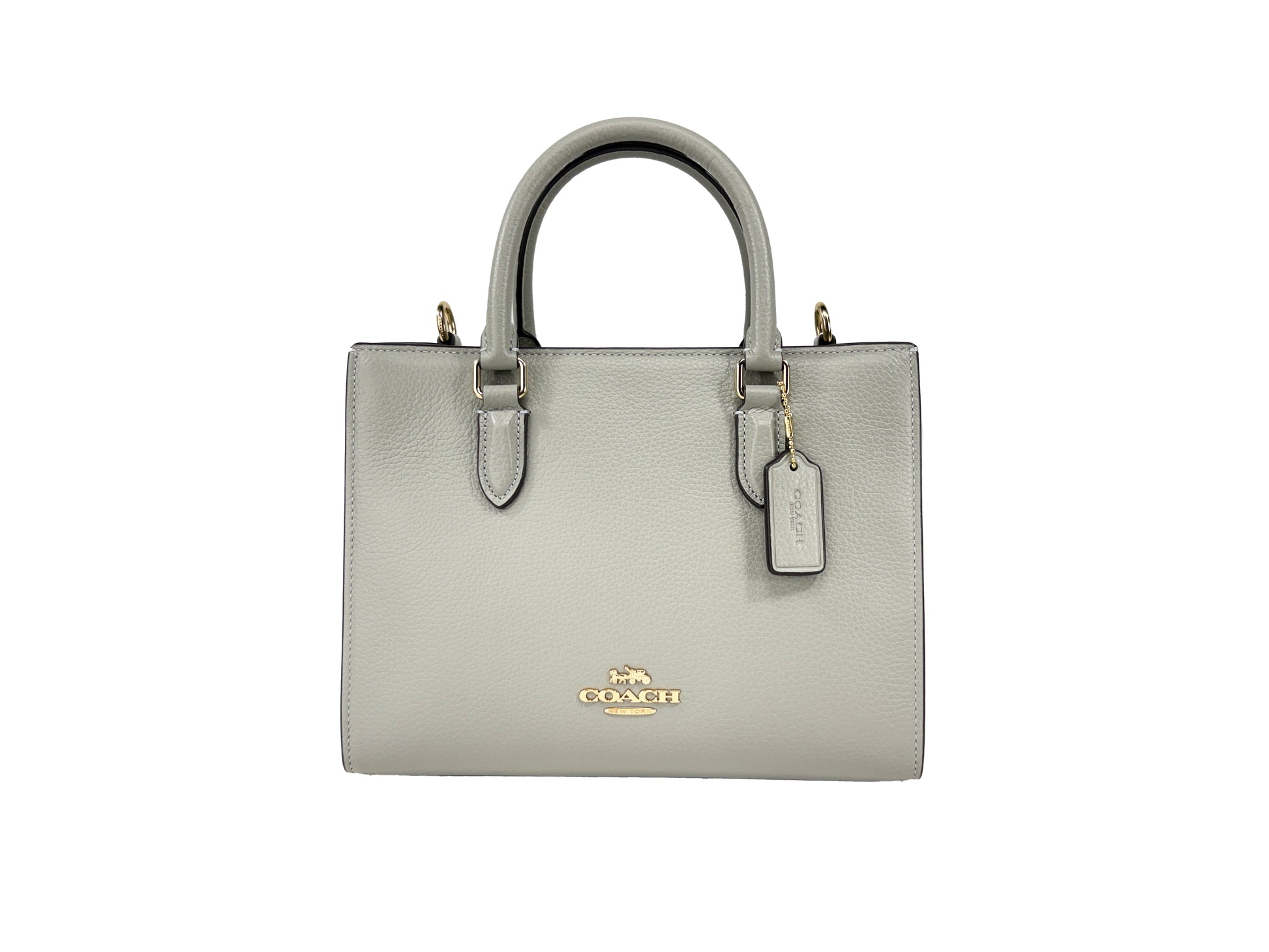 Coach Maggie Small Leather Crossbody Tote Bag