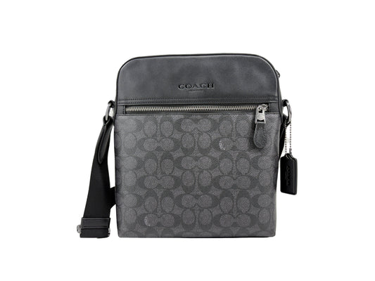Coach Houston Leather Flight Bag Crossbody