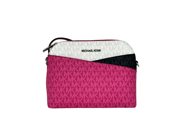 Michael Kors Jet Set Medium X Dome PVC Crossbody Bag