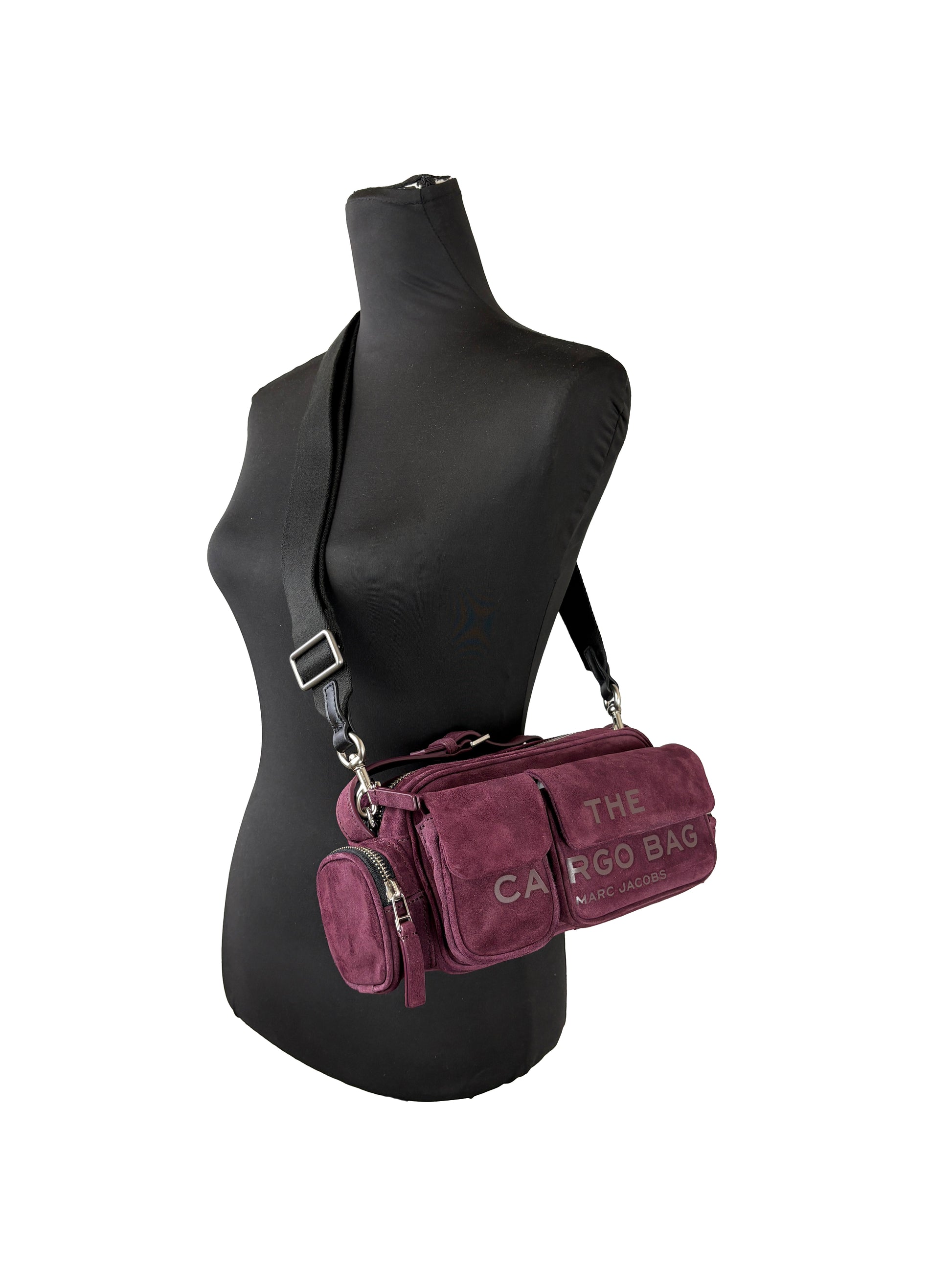 Marc Jacobs The Cargo Suede Shoulder Bag