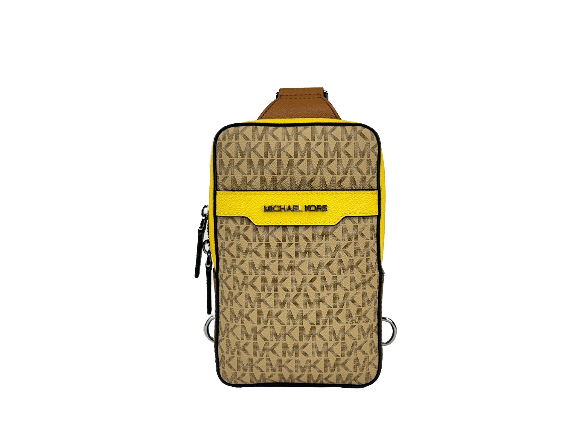 Michael Kors Cooper Medium Signature PVC Sling Backpack