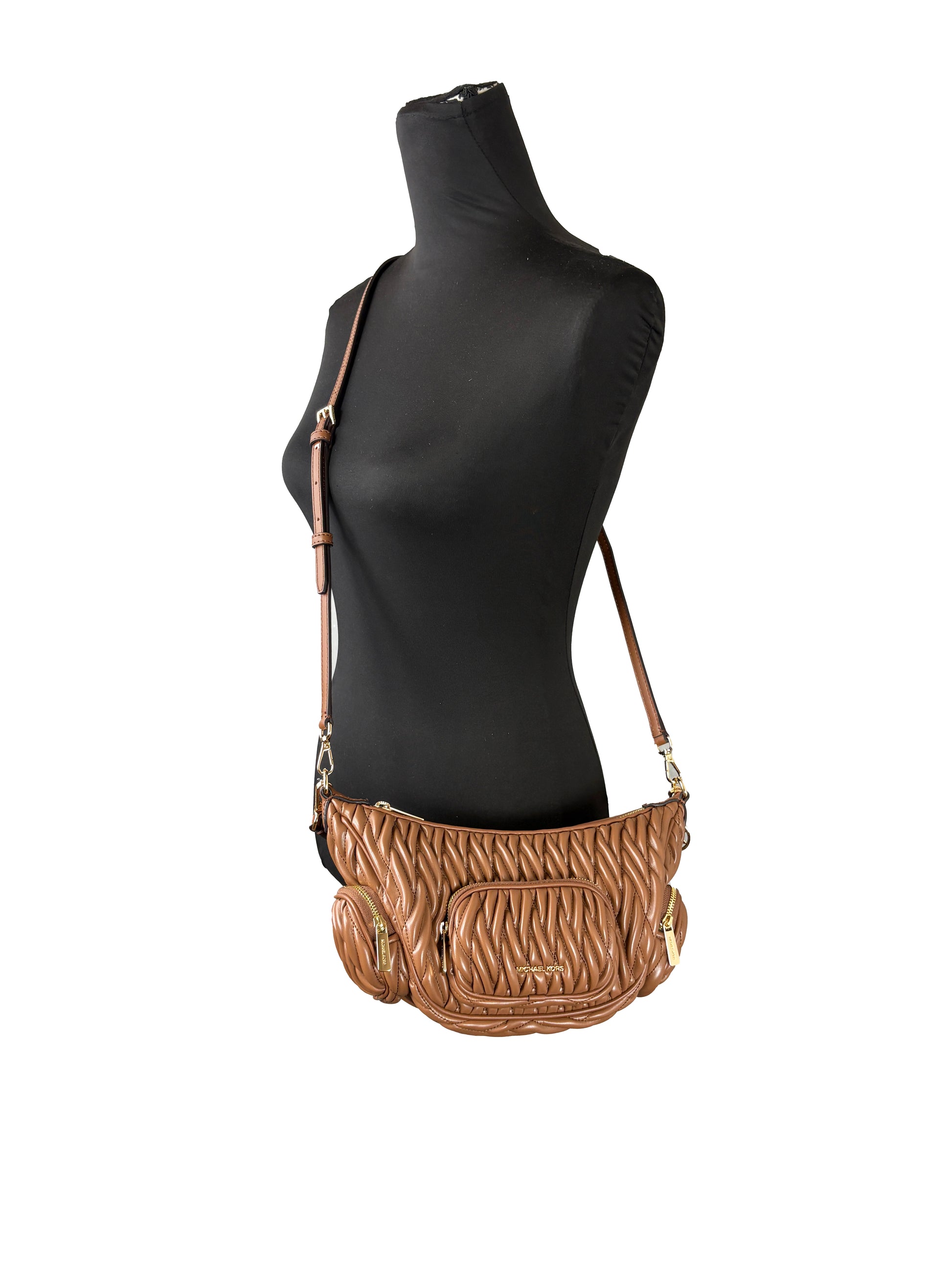 Michael Kors Merritt Small Convertible Crossbody Bag