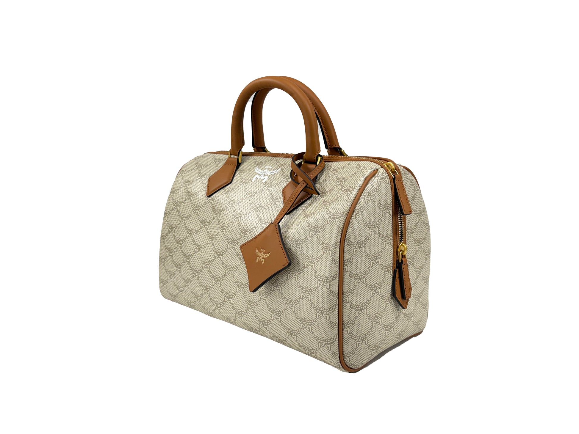 MCM Boston Himmel Duffle Satchel Crossbody