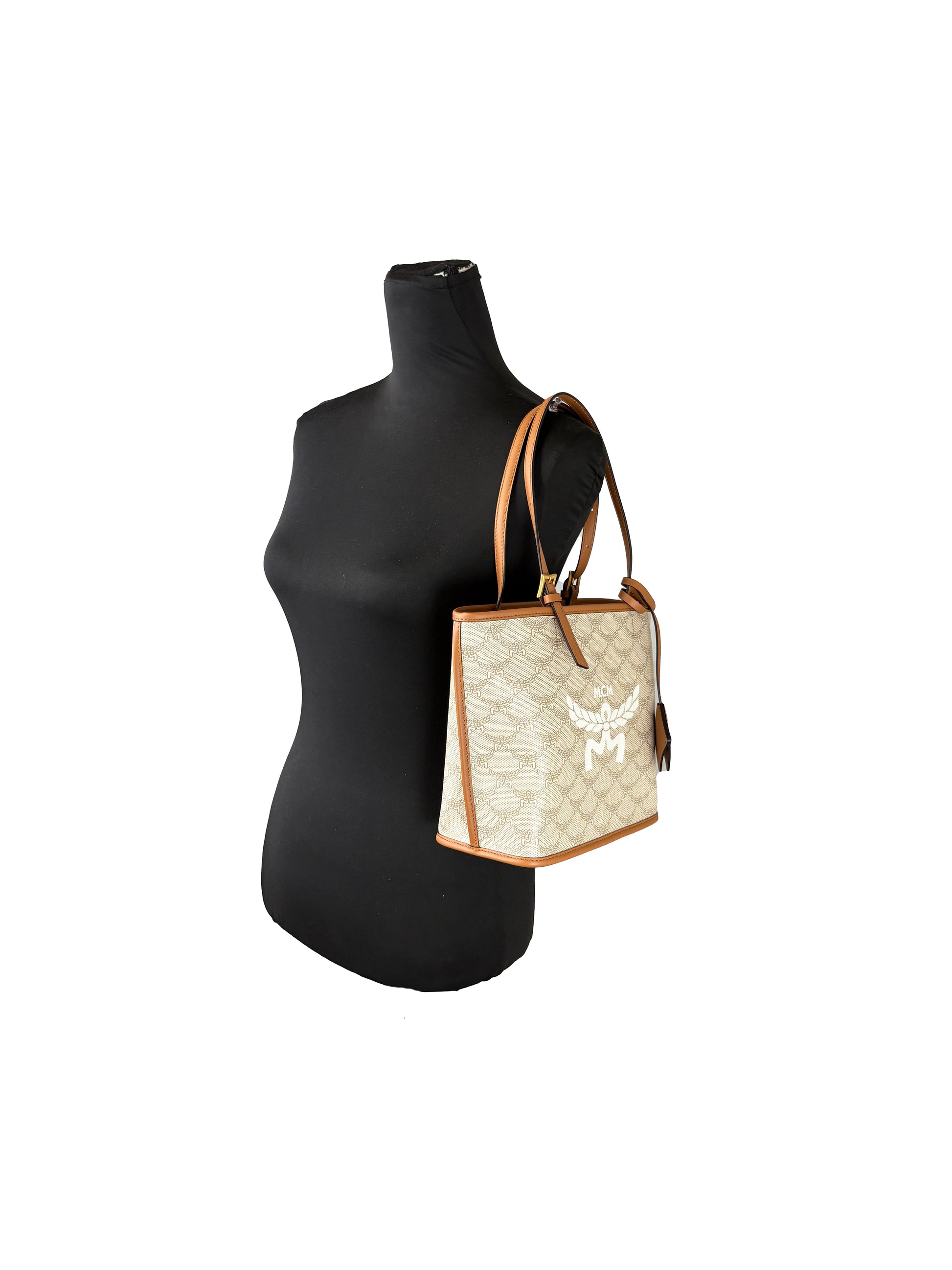 MCM Mini Himmel Shopper Tote Bag