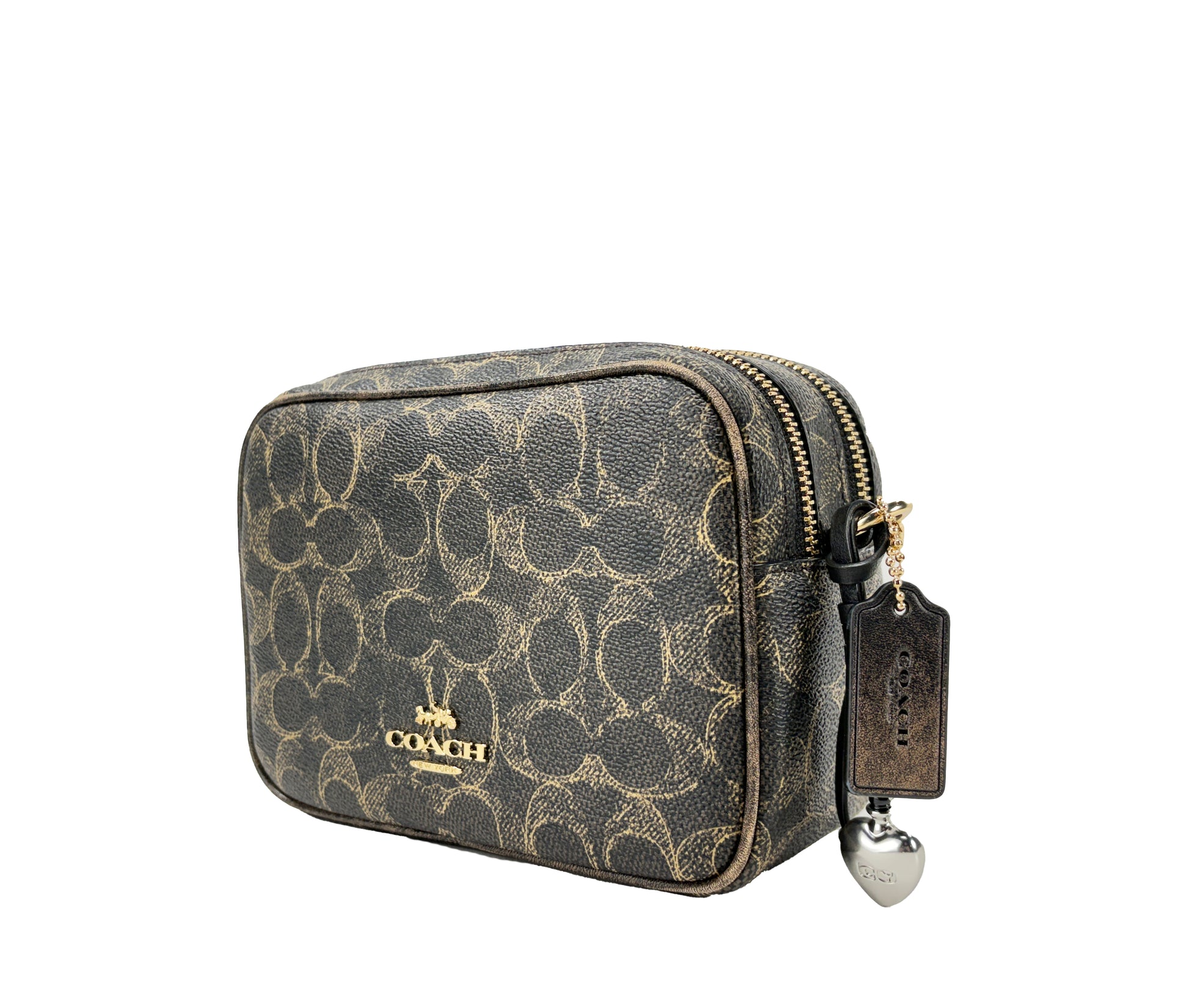 Coach Mini Carey Signature Crossbody Bag
