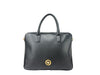 Versace Medusa Leather Briefcase Laptop Bag