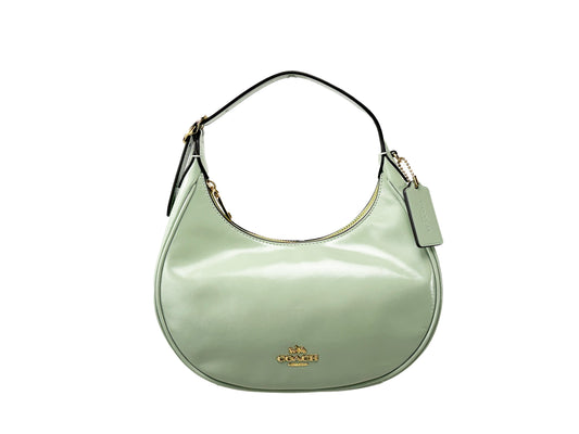 Coach Emily Glazed Leather Shoulder Bag