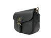 Coach Pebbled Leather Amelia Saddle Shoulder Bag