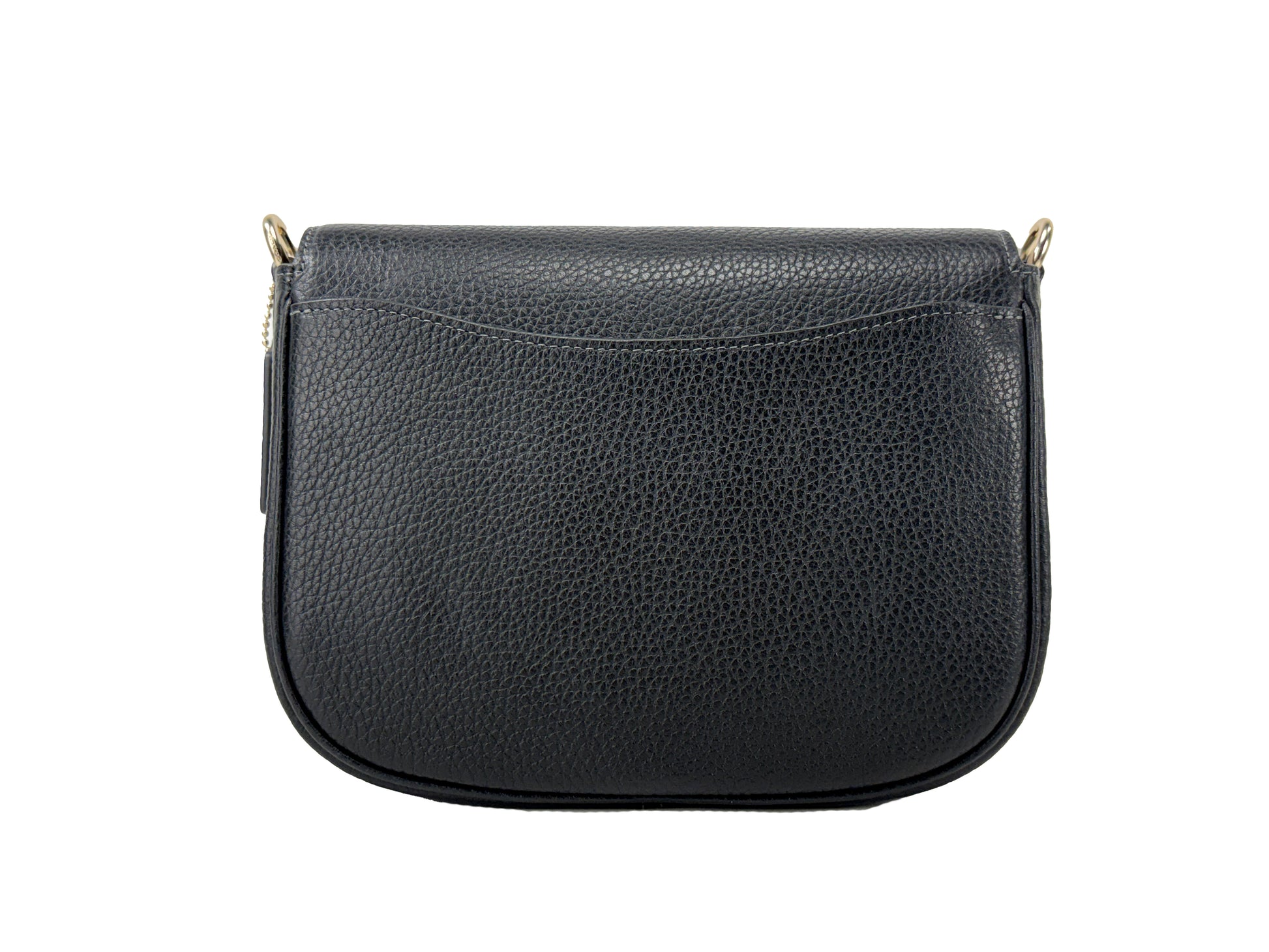 Coach Pebbled Leather Amelia Saddle Shoulder Bag