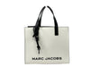 Marc Jacobs Mini Grind White Black Leather Crossbody Bag