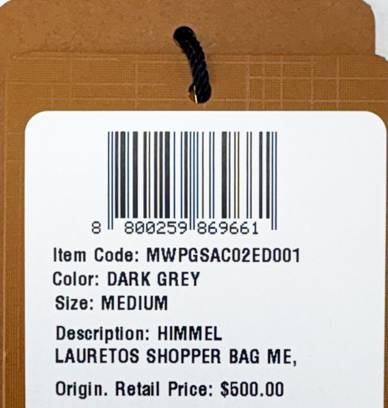 MCM Medium Himmel Shopper Medium Tote Bag