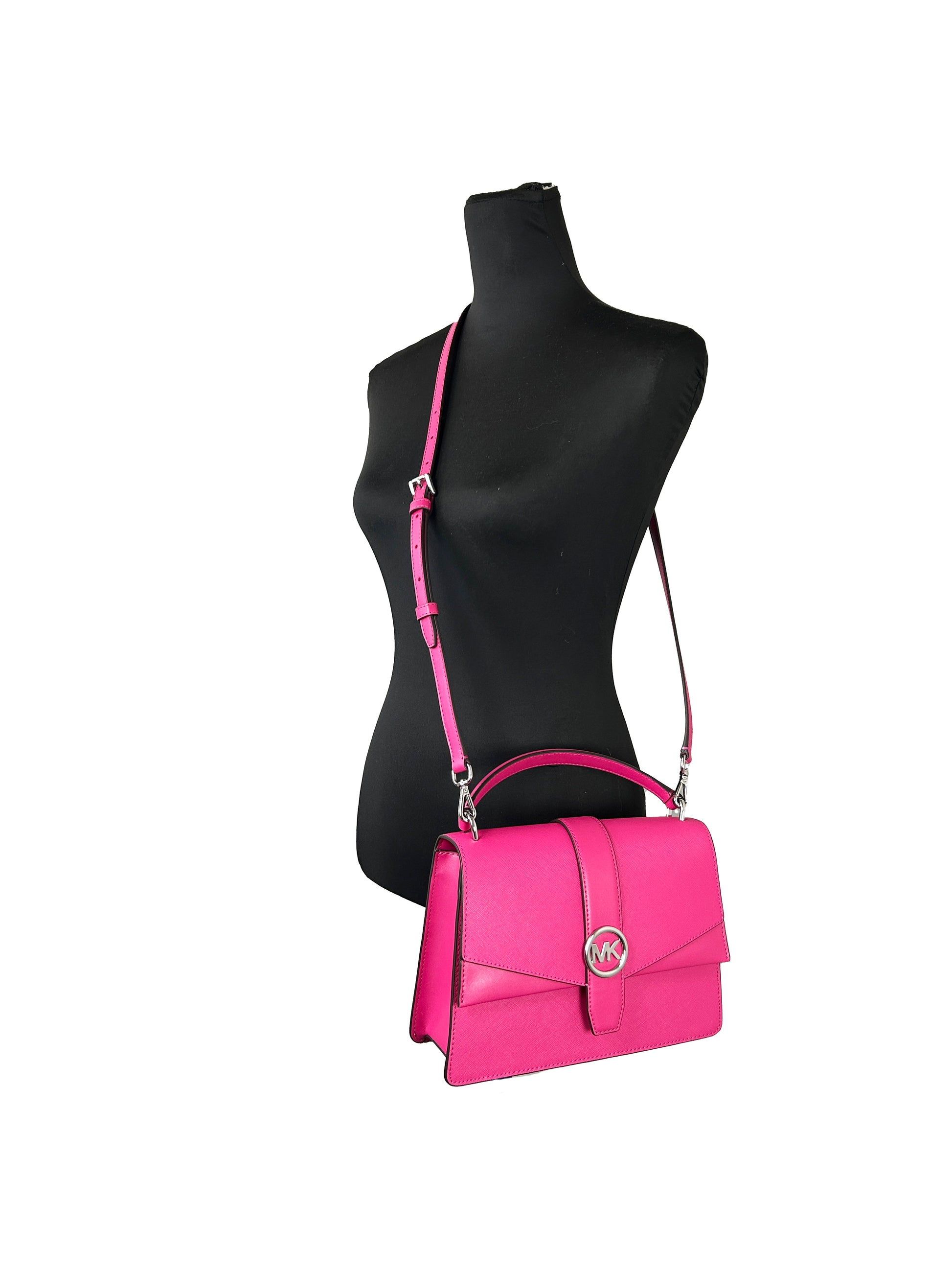 Michael Kors Greenwich Medium Crossbody Satchel Bag