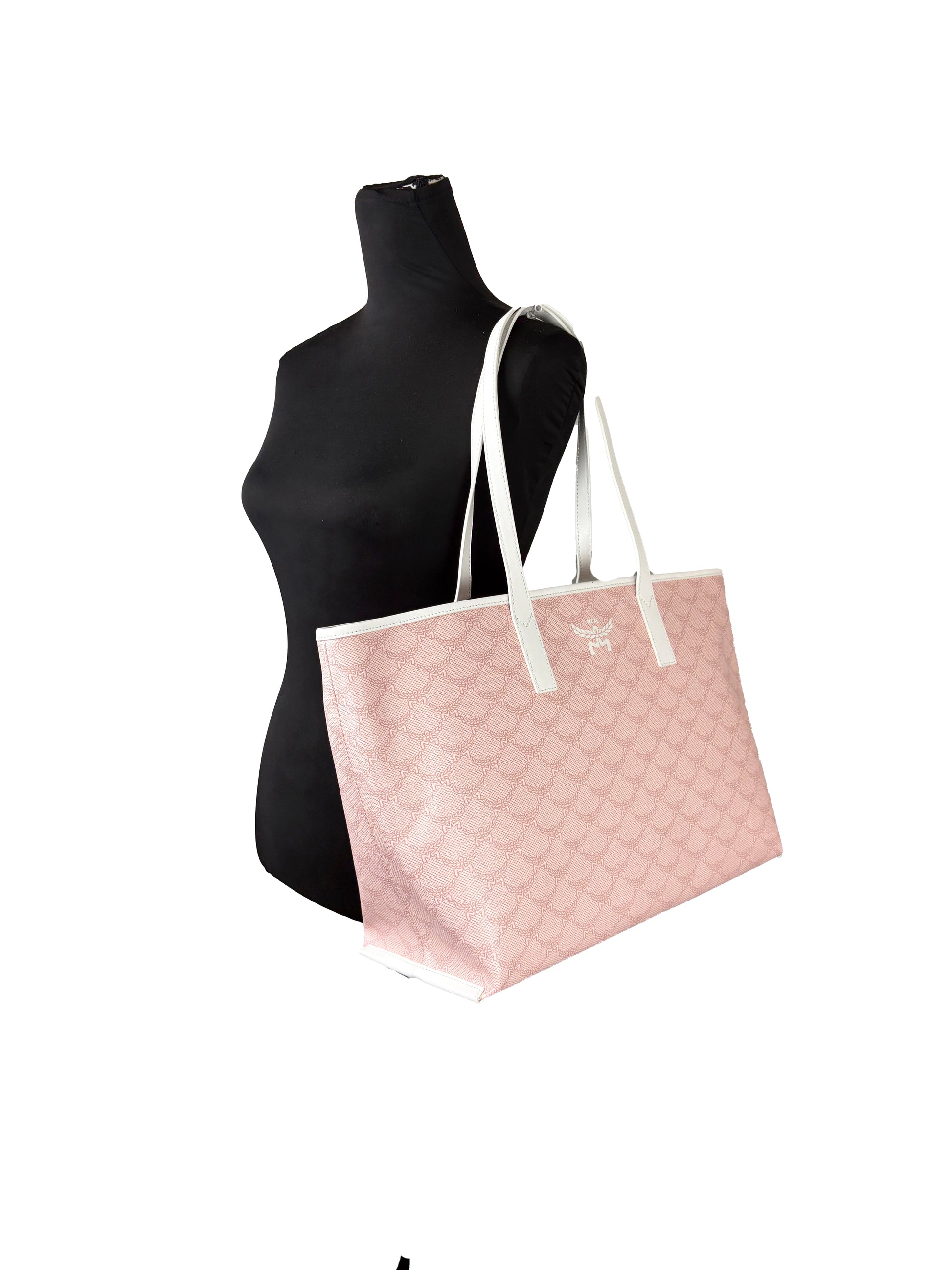 MCM Medium Himmel Shopper Medium Tote Bag
