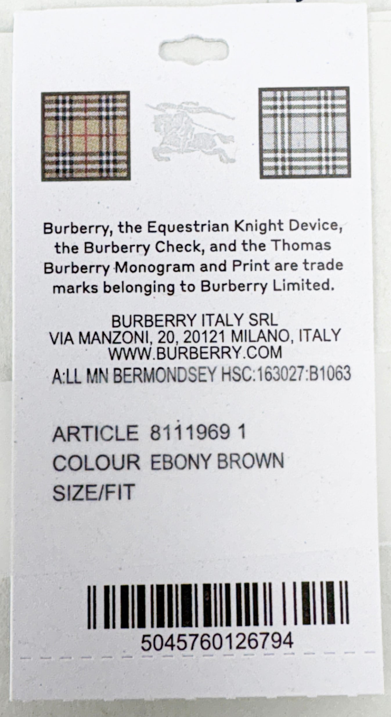 Burberry Small Bermondsey Crossbody Tote Bag