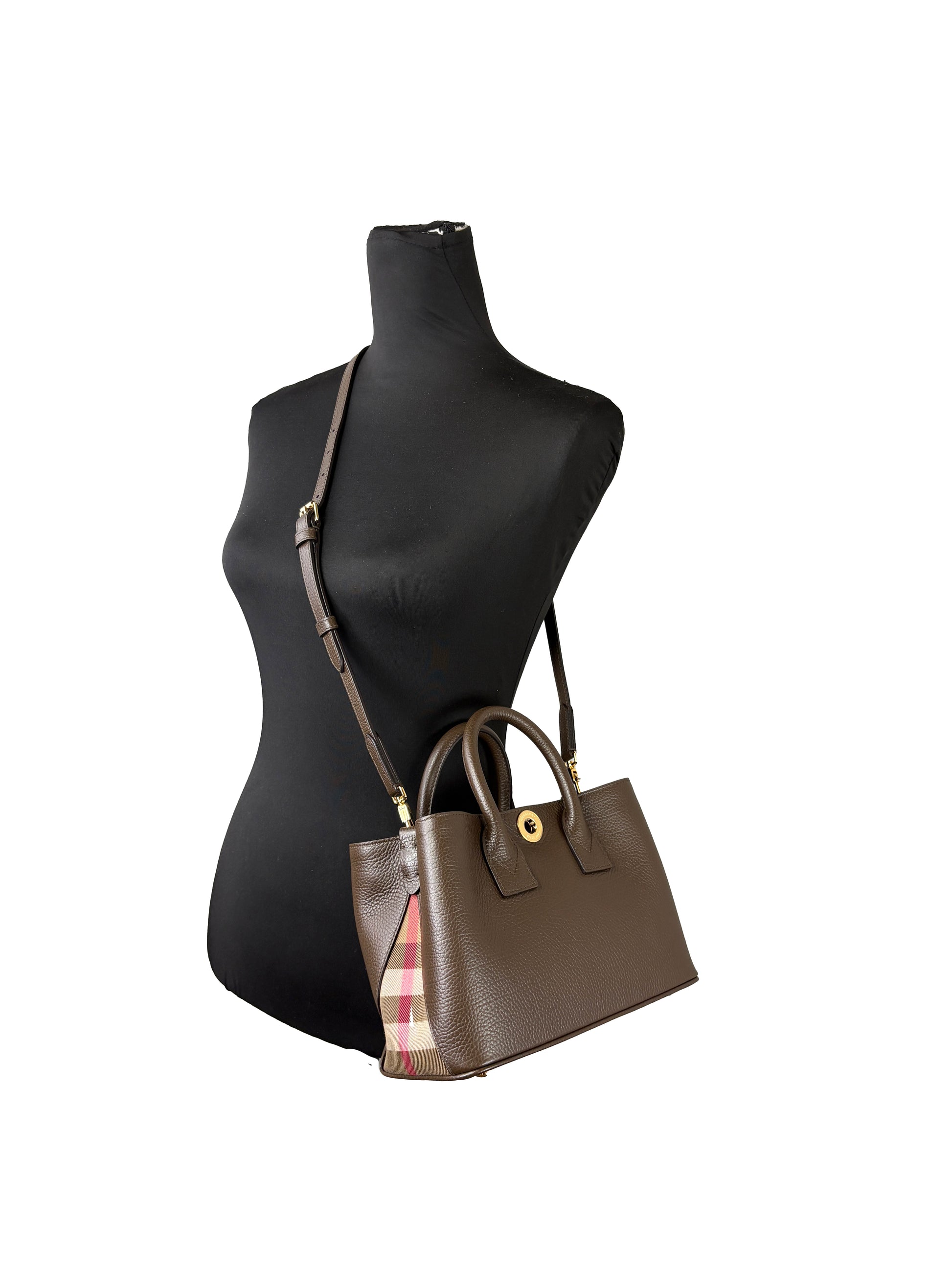 Burberry Small Bermondsey Crossbody Tote Bag