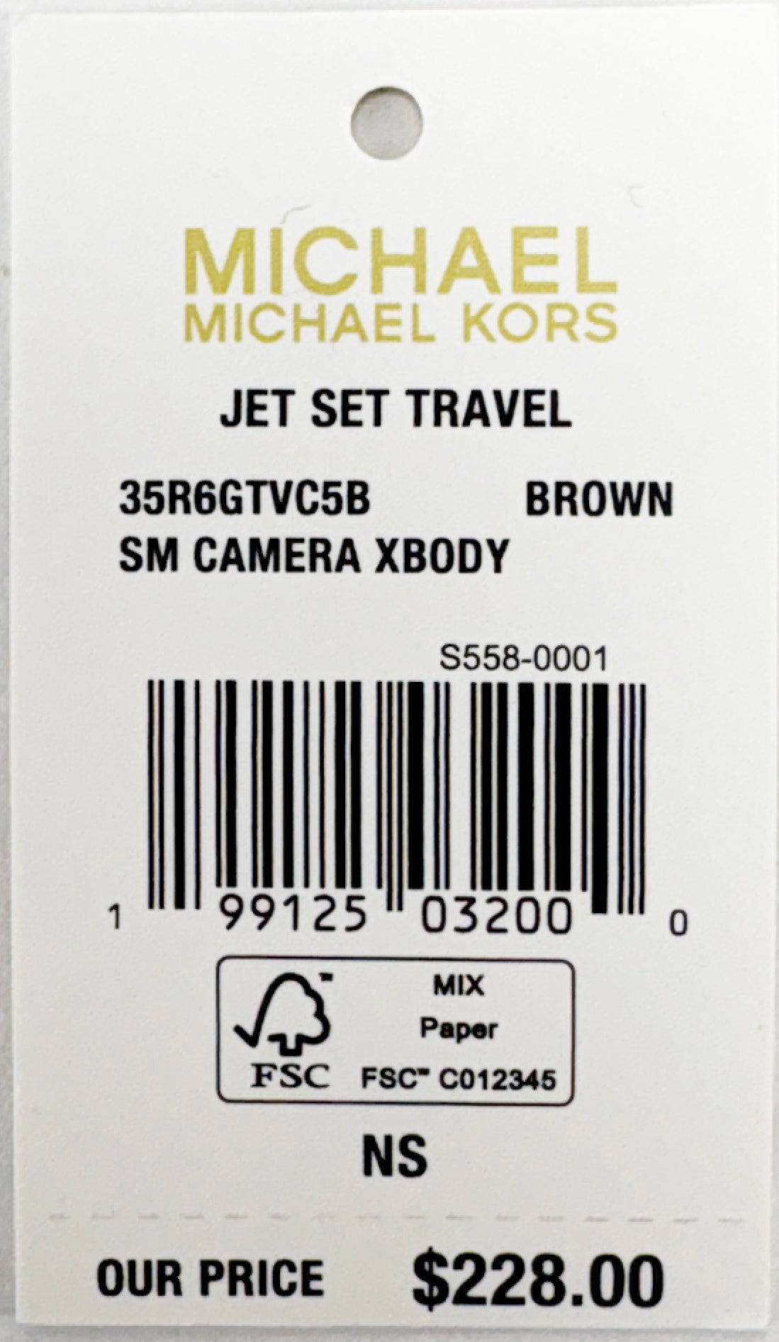Michael Kors Small Camera Crossbody Bag Purse