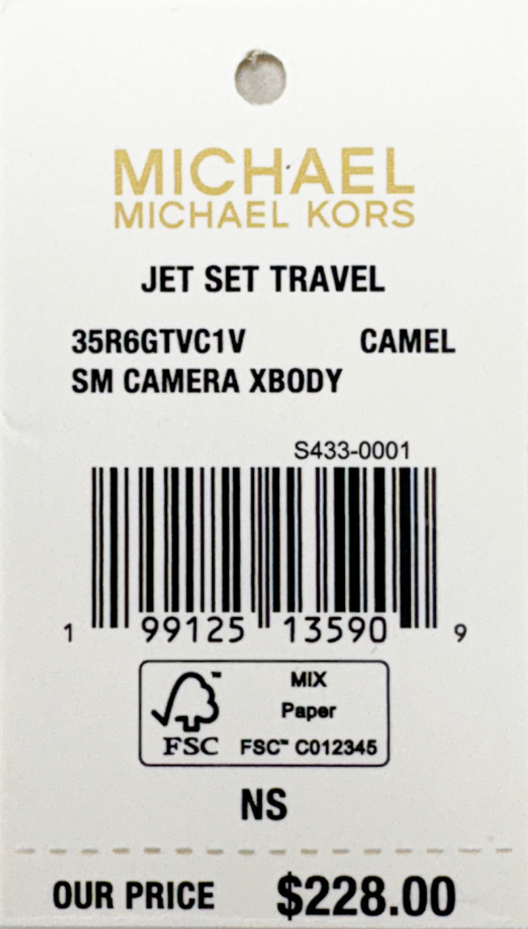 Michael Kors Small Camera Crossbody Bag Purse