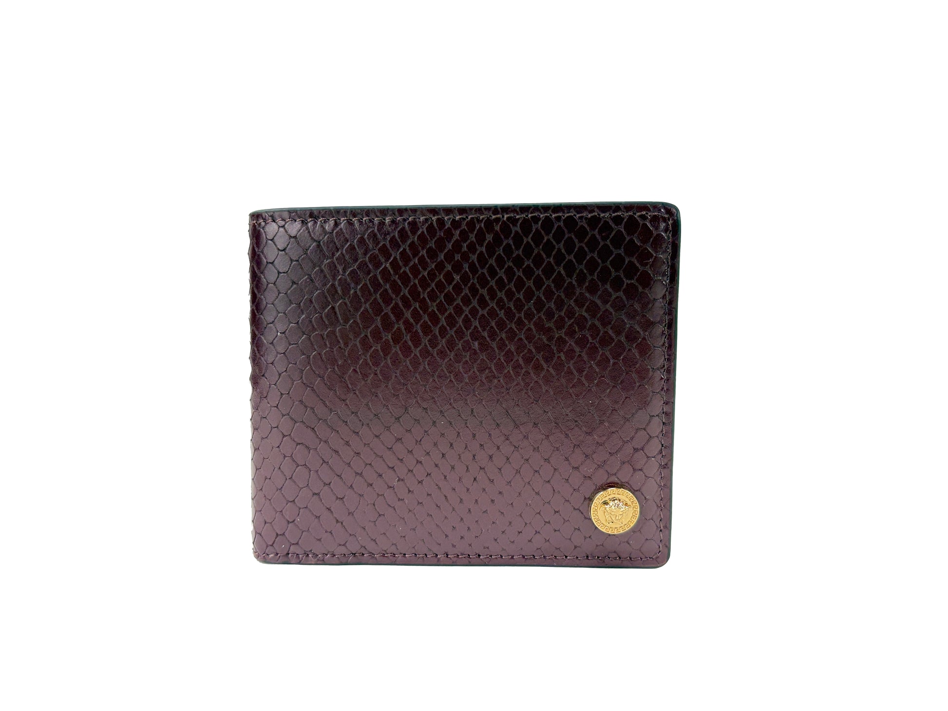 Versace Medusa Leather Bifold Wallet