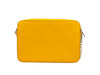 Michael Kors East West Leather Zip Chain Crossbody Bag