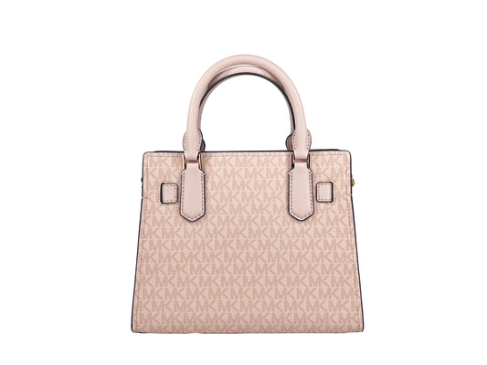 Michael Kors Hamilton Small Leather Satchel Crossbody