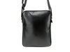 Versace Black Leather Greca Crossbody Bag