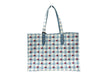 Coach Gingham Print Canvas Tote Bag