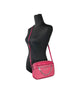 Michael Kors East West Leather Zip Chain Crossbody Bag