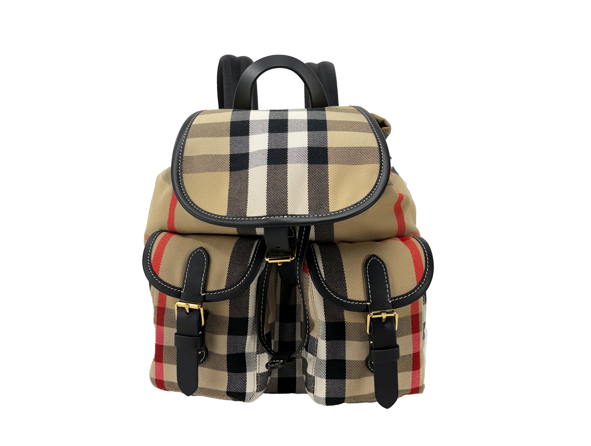 Burberry Enfield Medium Check Backpack Bookbag