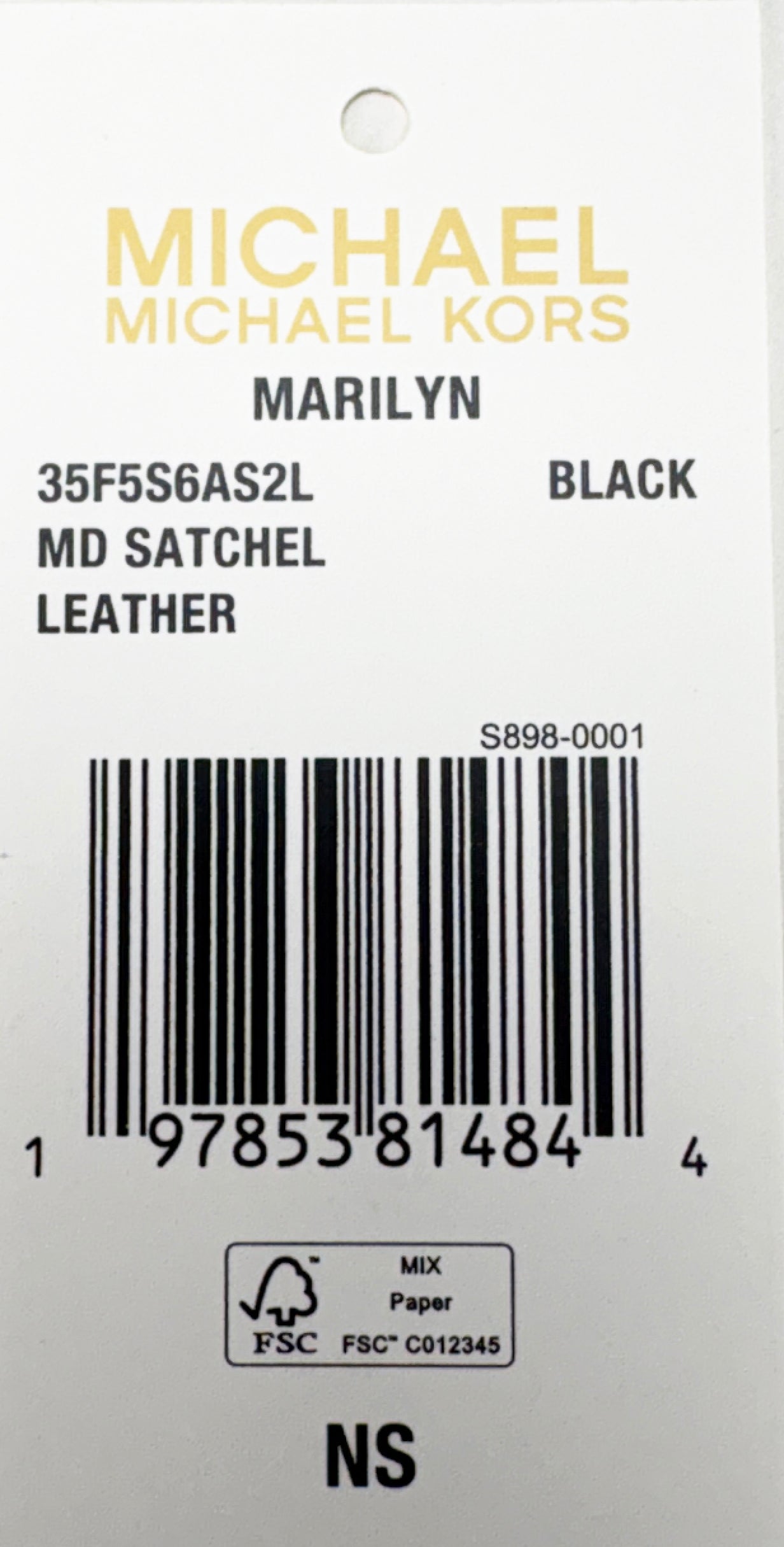 Michael Kors Marilyn Medium Satchel Crossbody Bag