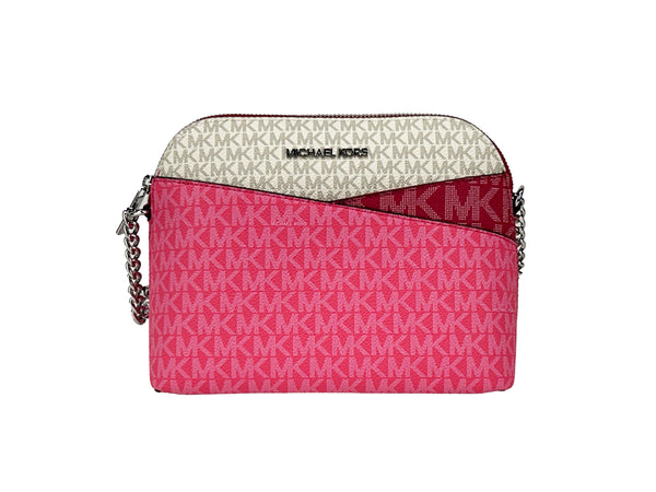 Michael Kors Jet Set Medium X Dome PVC Crossbody Bag