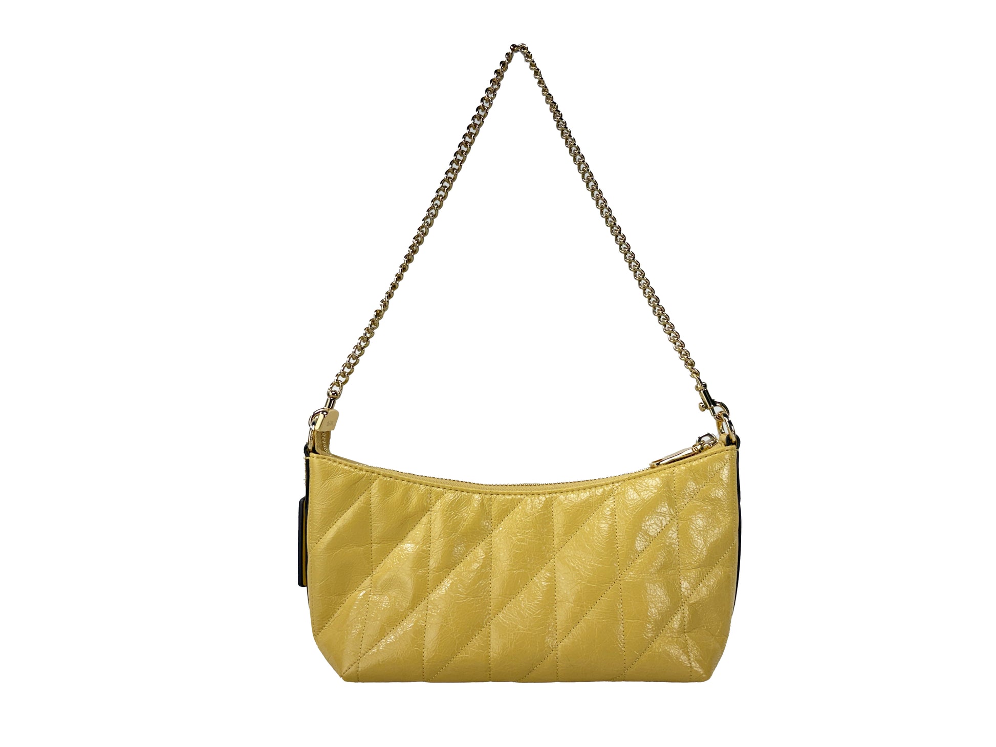 Coach Caitlin Glazed Leather Shoulder Bag