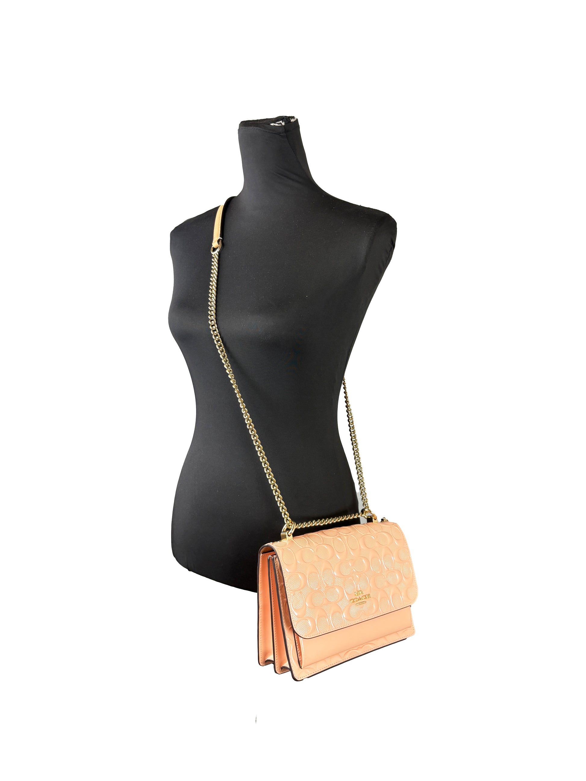 Coach Klare Patent Leather Crossbody Bag