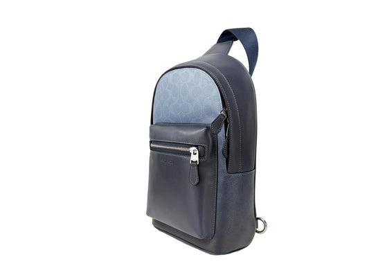 Coach West Leather Sling Pack Backpack Bag