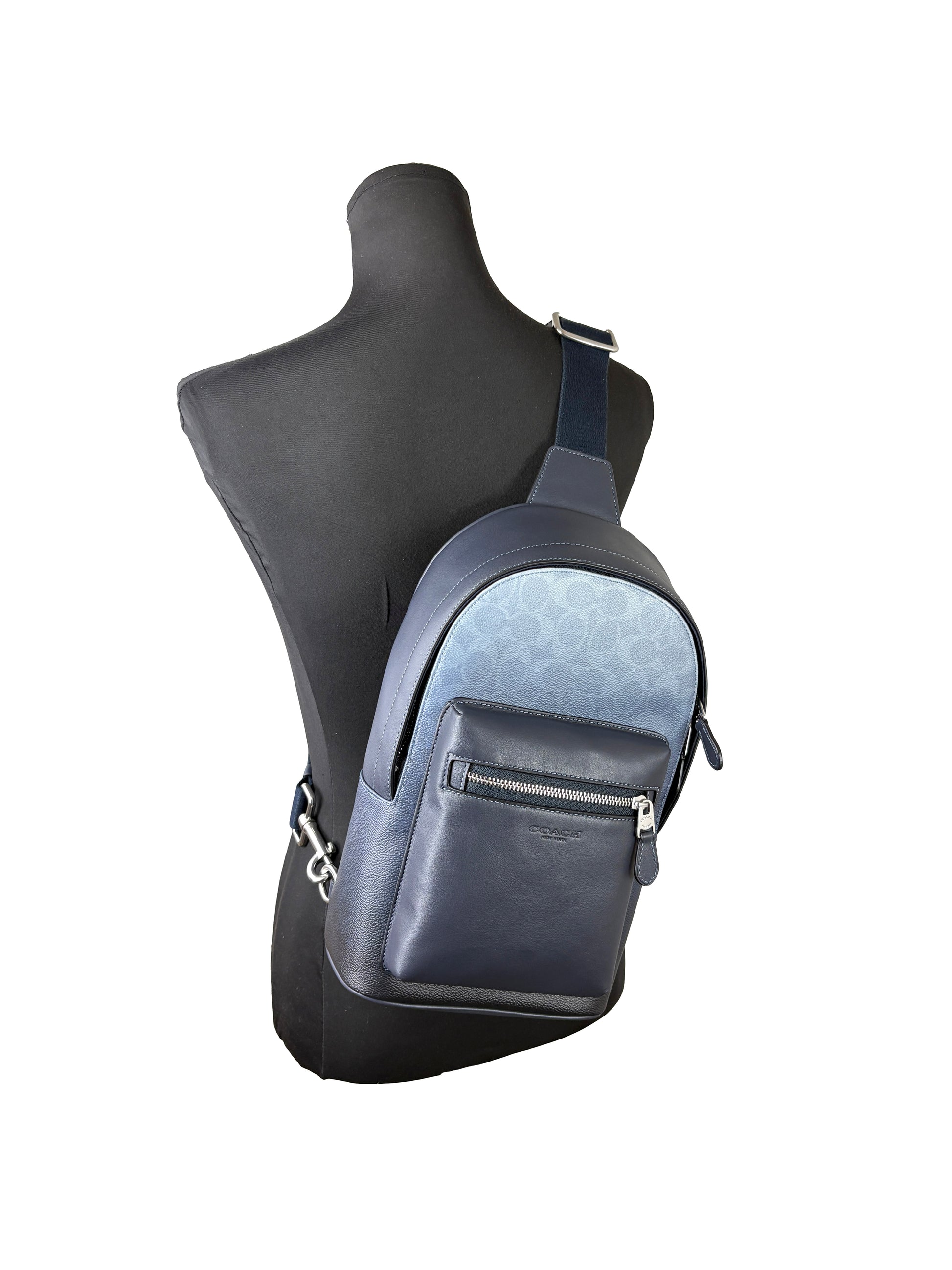 Coach West Leather Sling Pack Backpack Bag
