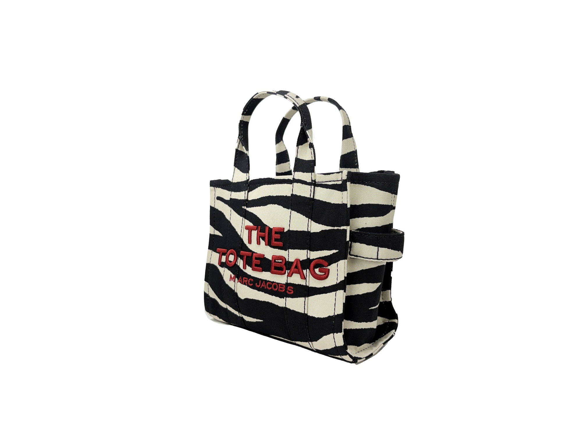 Marc Jacobs The Tote Bag Small Zebra Canvas Crossbody