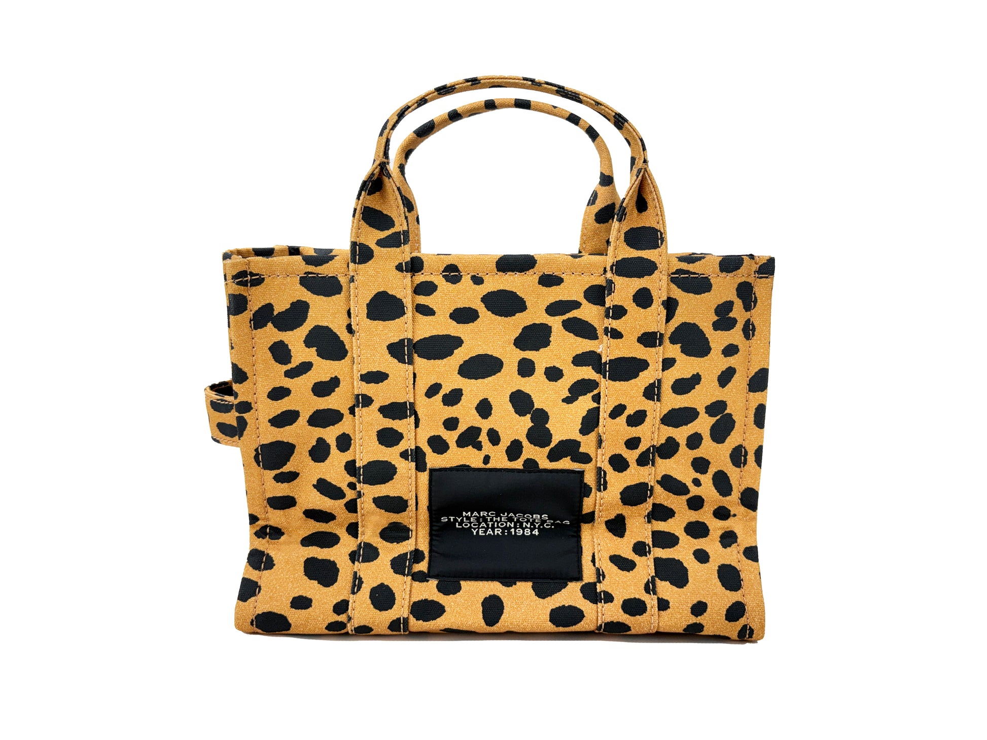 Marc Jacobs The Tote Bag Medium Cheetah Canvas Crossbody