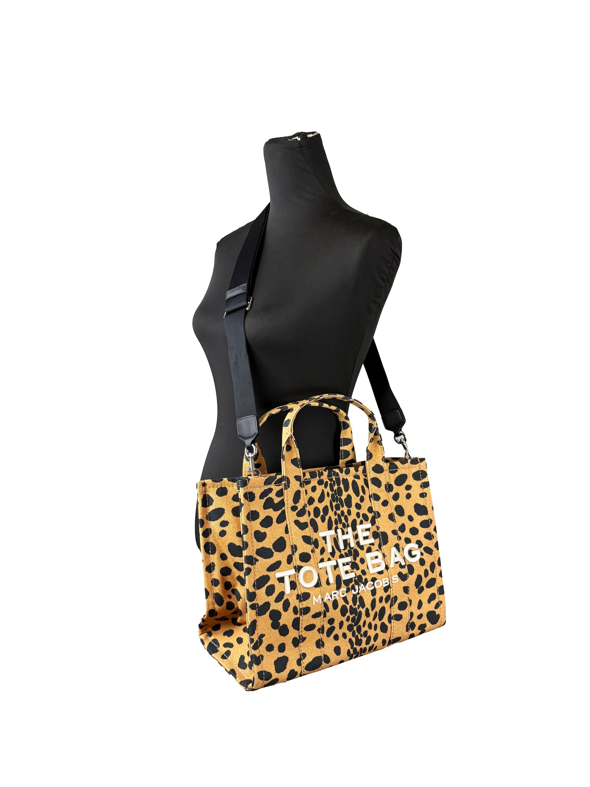 Marc Jacobs The Tote Bag Medium Cheetah Canvas Crossbody