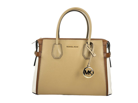 Michael Kors Mercer Medium Belted Satchel Crossbody Bag