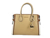 Michael Kors Mercer Medium Belted Satchel Crossbody Bag