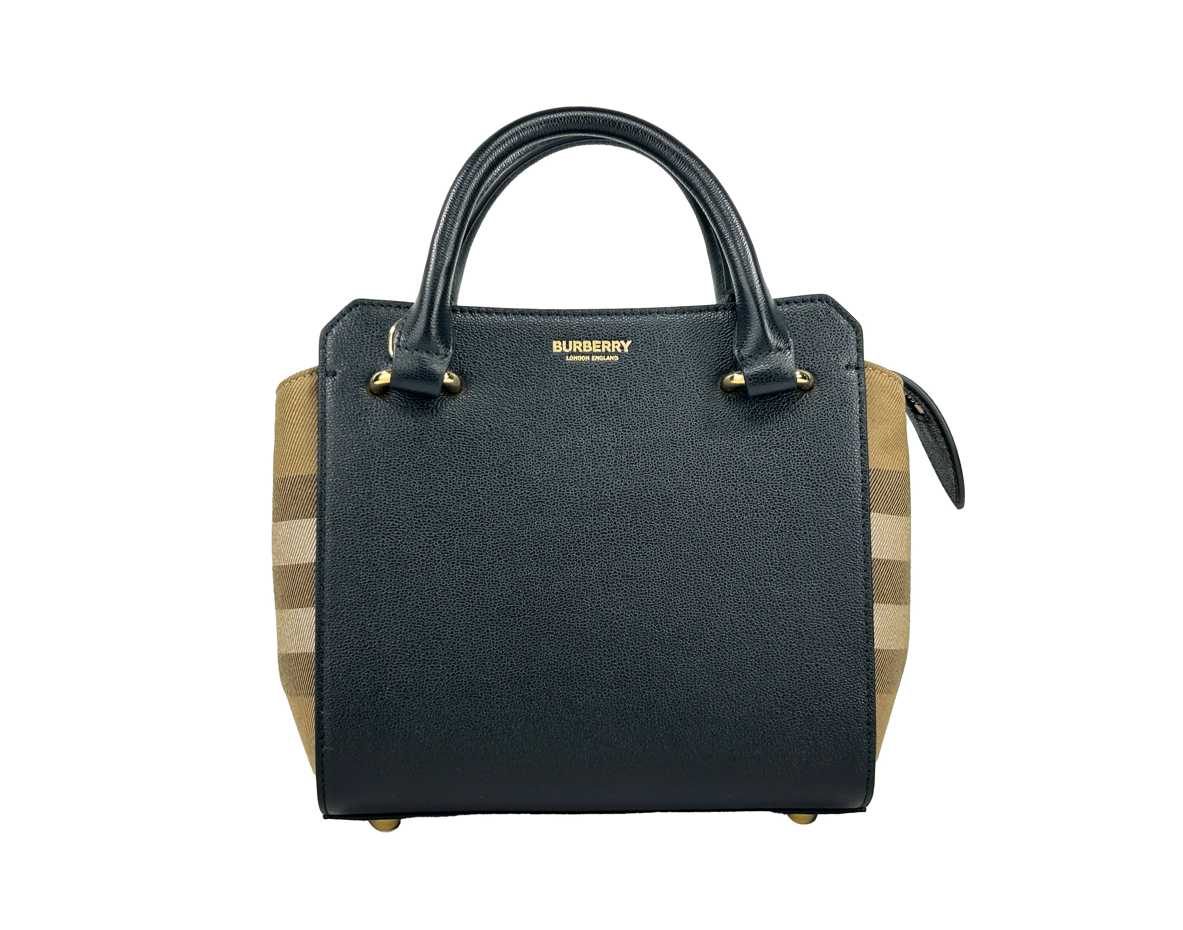 Burberry Small Banwell Leather Tote Bag Purse – handmethebag.com Burberry Small Banwell Leather Tote Bag Purse – handmethebag.com