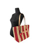 Coach Large Straw City Tote Shoulder Bag