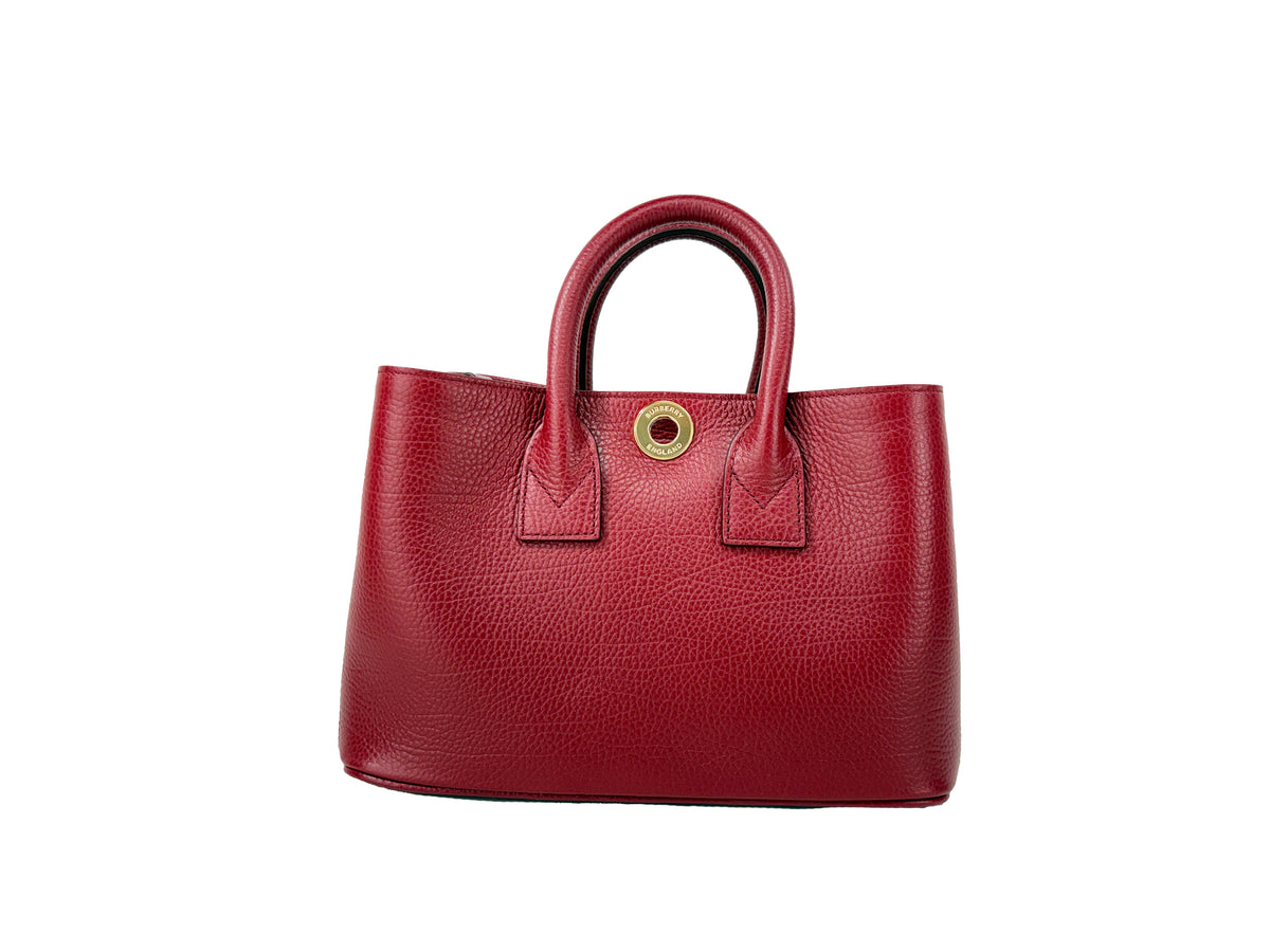 Burberry Mini Bermondsey Crossbody Tote Bag