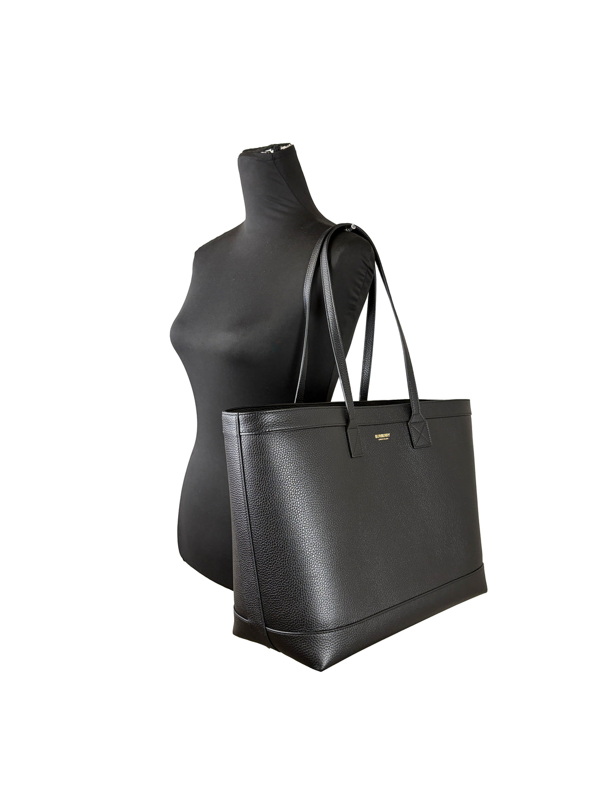 Burberry Medium London Leather Tote Bag