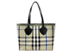 Burberry Medium Giant Check Tote Bag