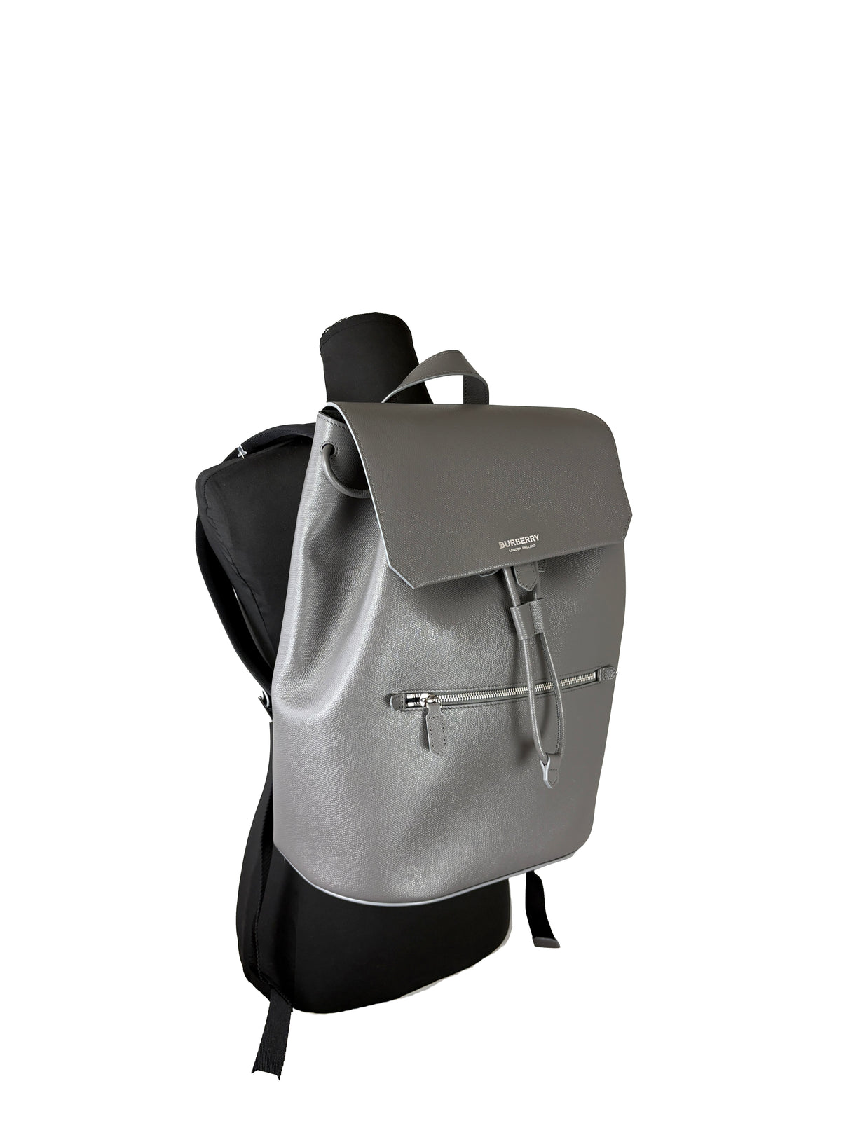 Burberry Large Leather Rucksack Backpack