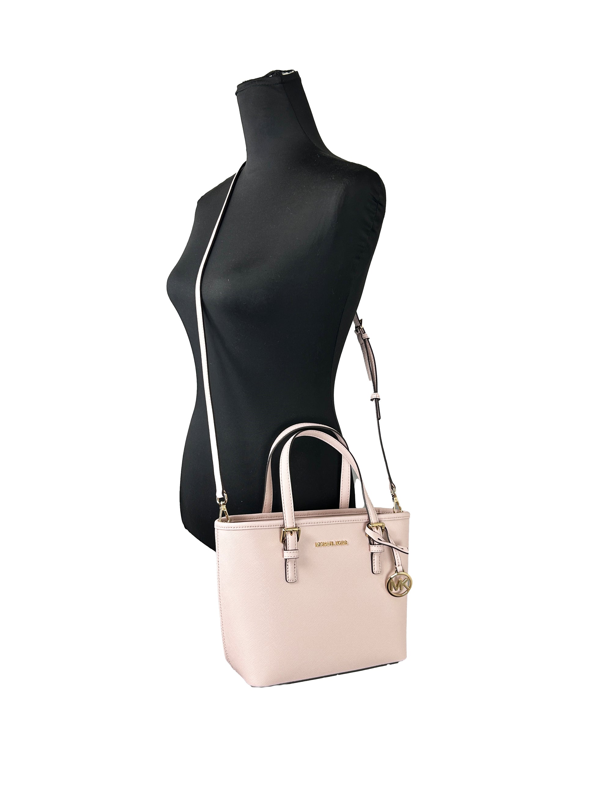 Michael Kors Jet Set XS Carryall Top Zip Tote Bag