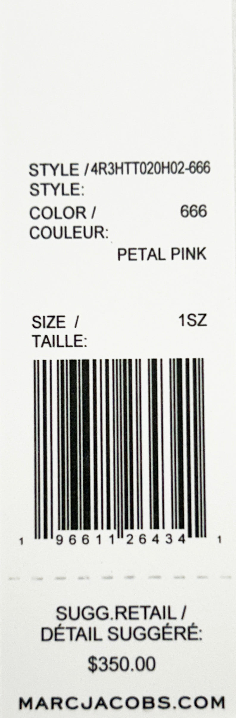 Marc Jacobs Mini Grind Pink Leather Crossbody Bag Purse